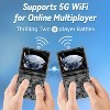 Anbernic RG35XXSP Flip Portable Retro Handheld Game Console, 3.5 Inch IPS Screen Linux System with 128G TF Card 5G WiFi Bluetooth HDMI (Black) - 4 of 4