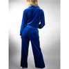Jess by Meiko Women's Slim Fit Velour Tracksuit Set 2 Pieces - 3 of 4