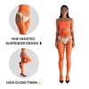 LECHERY Women's Lustrous Silky Shiny Sheer Suspender High-Waisted No Waistband Nylons Pantyhose Tights Stockings (1 Pair) - 2 of 4