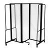 Hampden Furnishings Otis Collection Portable 3 Panel Room Divider - 3 of 4