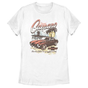 Women's General Motors See the USA in Your Chevrolet Camaro T-Shirt - 1 of 4