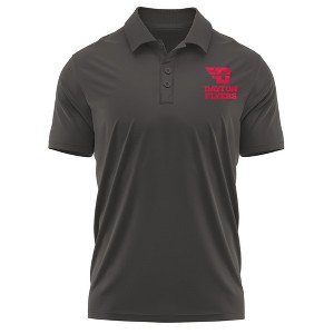 University of Dayton Adult Polo Left Chest Logo, Athletic Heather - 1 of 4