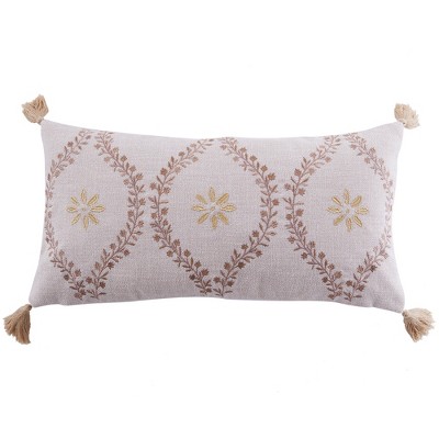 Briar Embroidered Ogree Decorative Pillow - Levtex Home