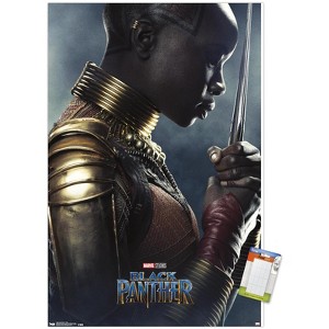 Trends International Marvel Cinematic Universe - Black Panther - Okoye One Sheet Unframed Wall Poster Prints - 1 of 4