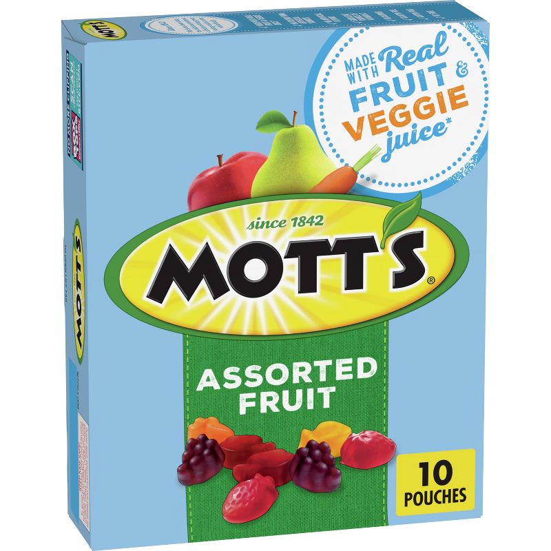 Mott&#39;s Assorted Fruit Flavored Snacks - 8oz/10ct, 1 of 10