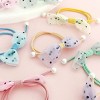 Wrapables Polka Dots & Faux Pearls Hair Ties (Set of 10) - 3 of 4