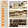 Sideboard Buffet Cabinet With Power Outlet & LED Light - 3 of 4