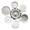LunaLulinlk 17 Piece Non-Stick Cookware Set Induction Kitchen Cookware Set Fast and Even Heating - 4 of 4