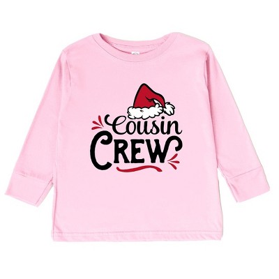 The Juniper Shop Cousin Crew Santa Hat Toddler Long Sleeve Tee