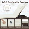 Tangkula Chaise Lounge w/ 6-level Backrest Comfy Seat & Headrest Backyard Patio - 2 of 4