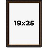 PosterPalooza | Modern Shadow Box 1" Depth Brown Picture Frame - UV Acrylic, Backing, Hanging Hardware - 2 of 4