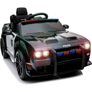 Kids Electric Car | Licensed Dodge Challenger Ride-On 12V Battery-Powered Vehicle with Remote, LED Lights, Bluetooth, MP3 for Boys and Girls - 1 of 4