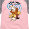 Girls' - Avatar: The Last Airbender - Aang Swirl Shirt Tail Raglan Graphic T-shirt - 2 of 4