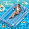 Premium Inflatable Tanning Pool Lounger – 4-in-1 Multipurpose Suntan Tub & Pool Float for Adults – Sunbathing Inflatable Raft - 2 of 4