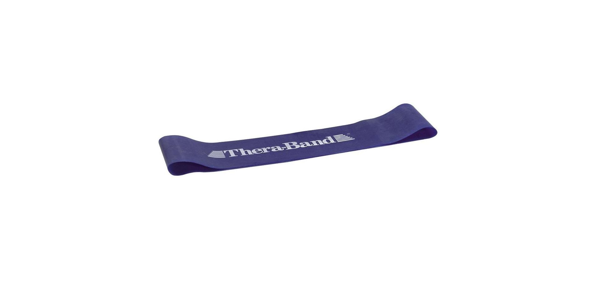 THERABAND Resistance Band Loop, 8 IN, Blue, Extra Heavy Thickness, 5.8 LBS Resistance, Strength & Flexibility