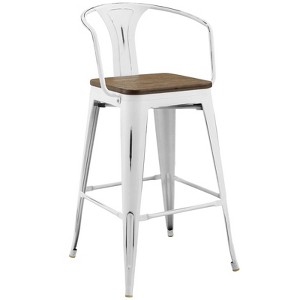 Modway Promenade Bar Stool - 1 of 4