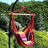 Sunnydaze Double Cushion Hanging Rope Hammock Chair Swing for Backyard and Patio - 265 lb Weight Capacity - 4 of 4