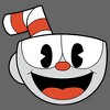 Girl's Cuphead Smile Portrait T-Shirt - 2 of 4