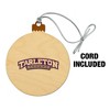 Tarleton State University Secondary Logo Wood Christmas Tree Holiday Ornament - 2 of 4