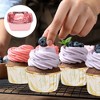 Unique Bargains Greaseproof Party Single-sided Aluminum Foil Cupcake Liners 50 Pcs - 4 of 4