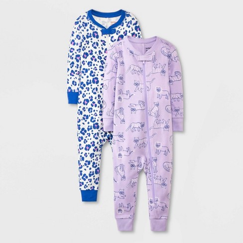 Girls' Pajama Pants - Cat & Jack™ Purple Xl : Target