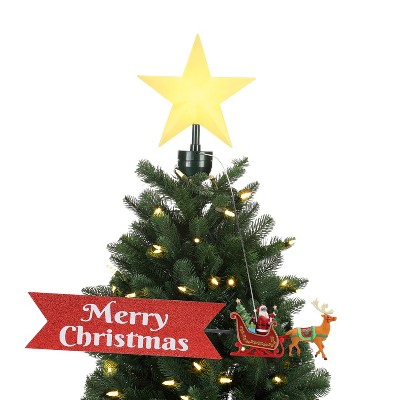Mr. Christmas Animated Grinch Sleigh Tree Topper - Thumbnail 3