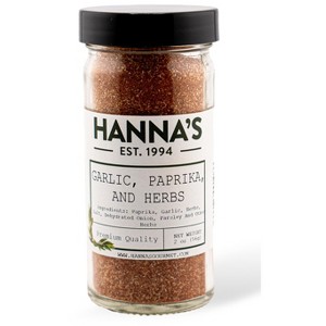 Garlic, Paprika and Herb Seasoning, Hanna's Gourmet - 1 of 3