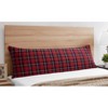 Sweet Jojo Designs Boy or Girl Gender Neutral Unisex Body Pillow Cover (Pillow Not Included) 54in.x20in. Rustic Patch Red and Blue - 2 of 4