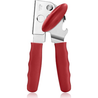 Manual Can Opener for Seniors, Heavy Duty with Comfort Grip & Magnet for Kitchen Camping