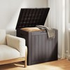 MAYEERTY 31 Gallon Deck Box Weatherproof Resin Lockable for Outdoor and Indoor Storage - 2 of 4