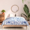 Deny Designs 3pc Full/Queen Marta Barragan Camarasa Floral Perennial Pleasure Comforter and Sham Set - 3 of 4