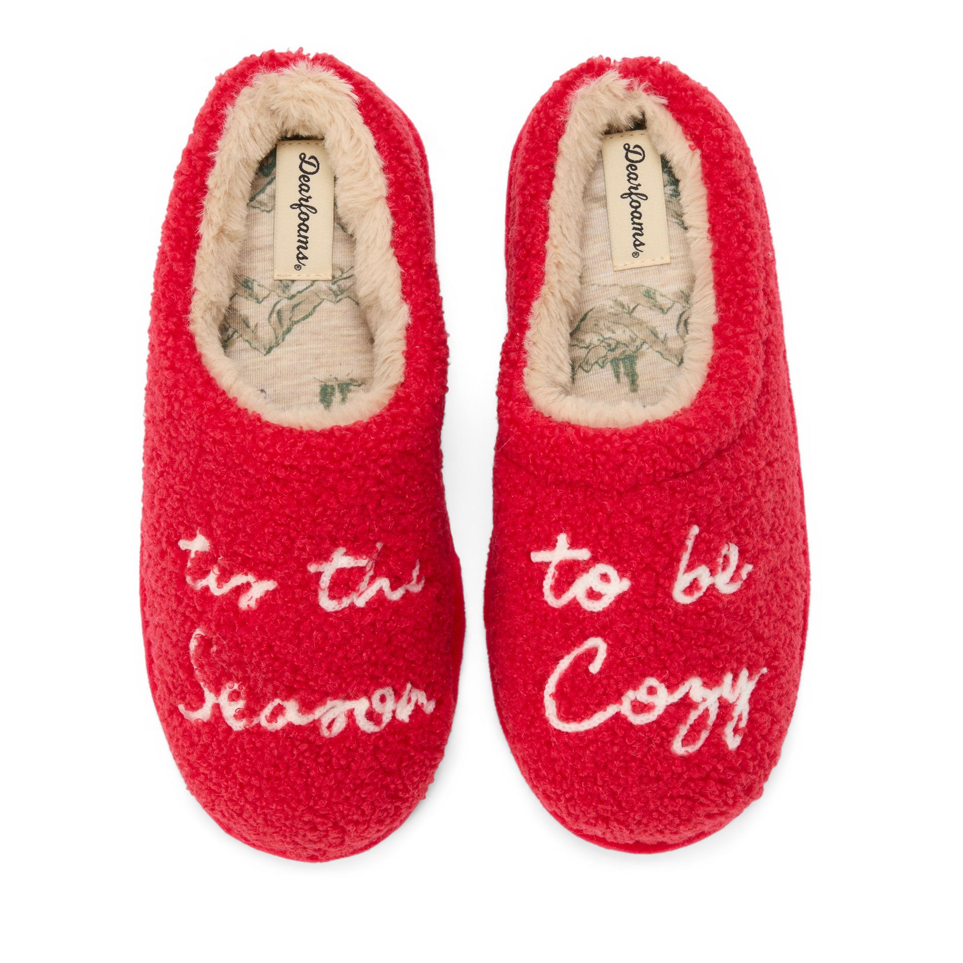 Dearfoams Women's Holiday Novelty Clog Slipper