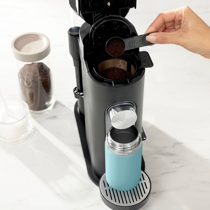 Ninja Pods &#38; Grounds Specialty Single-Serve Coffee Maker with Integrated Milk Frother - PB051, 4 of 14