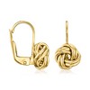 Ross-Simons Italian 10kt Yellow Gold Love Knot Drop Earrings - 3 of 4