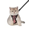Step-in Lock Adjustable Cat Harness w. Cat Leash Combo Set with Neoprene Handle 5ft - Small, Medium and Large Breed Cats - 4 of 4