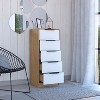 Sapphtopaz 3-Drawer Dresser for Bedroom Superior Top Drawers Cabinet Chest of Drawers Closet Organizers and Storage for Hallway, Living Room - 2 of 4