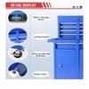 Black 5 Drawer Rolling Tool Chest, Portable Rolling Tool Box With Drawers & Wheels, High Capacity Locking Tool Cart Organizer For Garage, Workshop, - 2 of 4