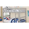 Twin Over Twin Bunk Bed with Two Drawers and Ladder - 3 of 4