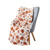 Kate Aurora Fall Harvest Pumpkins & A-Corns Medley Oversized Soft & Plush Accent Throw Blanket - 50 in. W x 70 in. L - 2 of 3