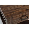 Starlight Canyon Home,Gray Distressed Industrial End Table with Acacia and MDF Construction - 3 of 4