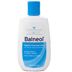 Balneol Hygienic Cleansing Lotion, Soothing Perianal Cleanser, Relieves Discomfort, 3 oz - 1 of 3