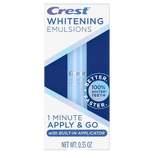 Crest Whitening Emulsions with Built-In Applicator On-the-Go Leave-on Teeth Whitening Pen Treatment - 0.35oz