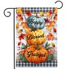 Briarwood Lane Fall Double Sided Garden Flag 12x18 For Outdoor Happy Blessed Grateful For Fall Garden Flag Flags For Outside - 2 of 4