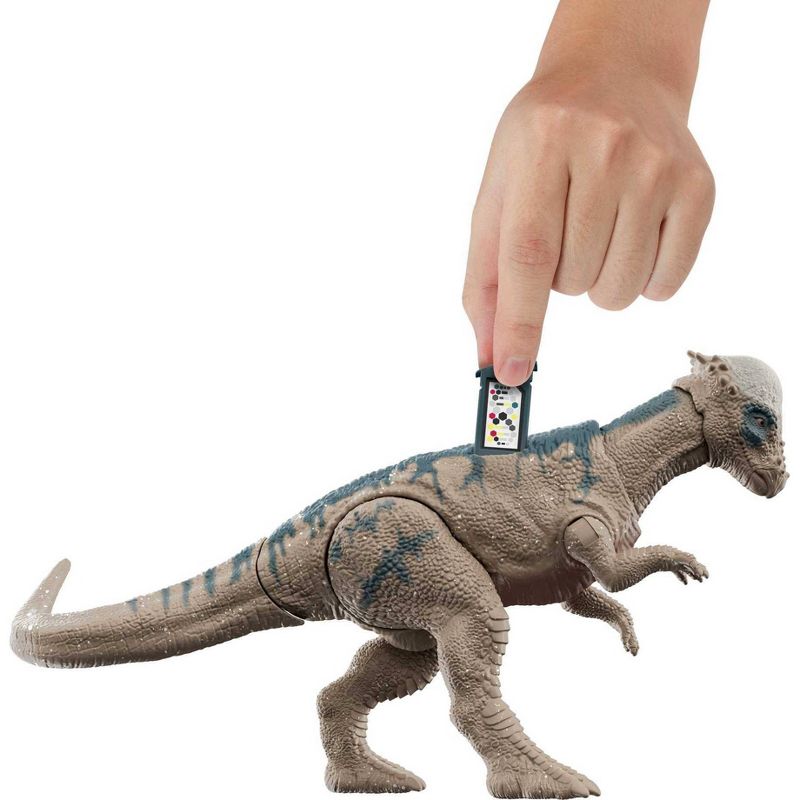 Jurassic World Legacy Collection Pachycephalosaurus Dinosaur Figure with Attack Action, 2 of 7