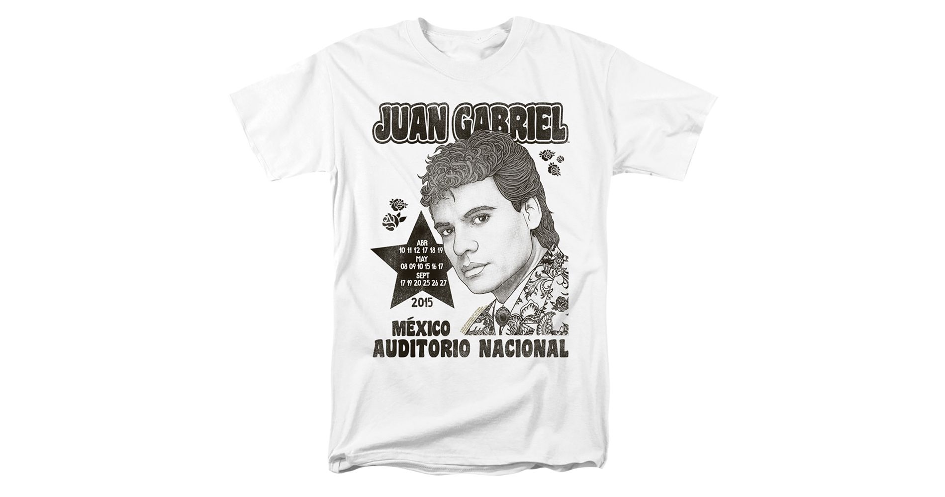Men's Juan Gabriel Auditorio Nacional 2015 T-Shirt