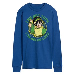 Men's - Avatar: The Last Airbender - Toph Melon Lord Long Sleeve Graphic T-Shirt - 1 of 4