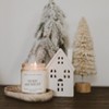 Sweet Water Decor Merry & Bright 9oz Clear Jar Soy Candle - 3 of 3