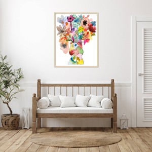 Amanti Art Linear Bouquet II by Melissa Wang Framed Wall Art Print - 1 of 4
