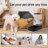 Elevon Automatic Dog & Cat Gravity Food and Water Dispenser Set 3.8L - 2 of 4