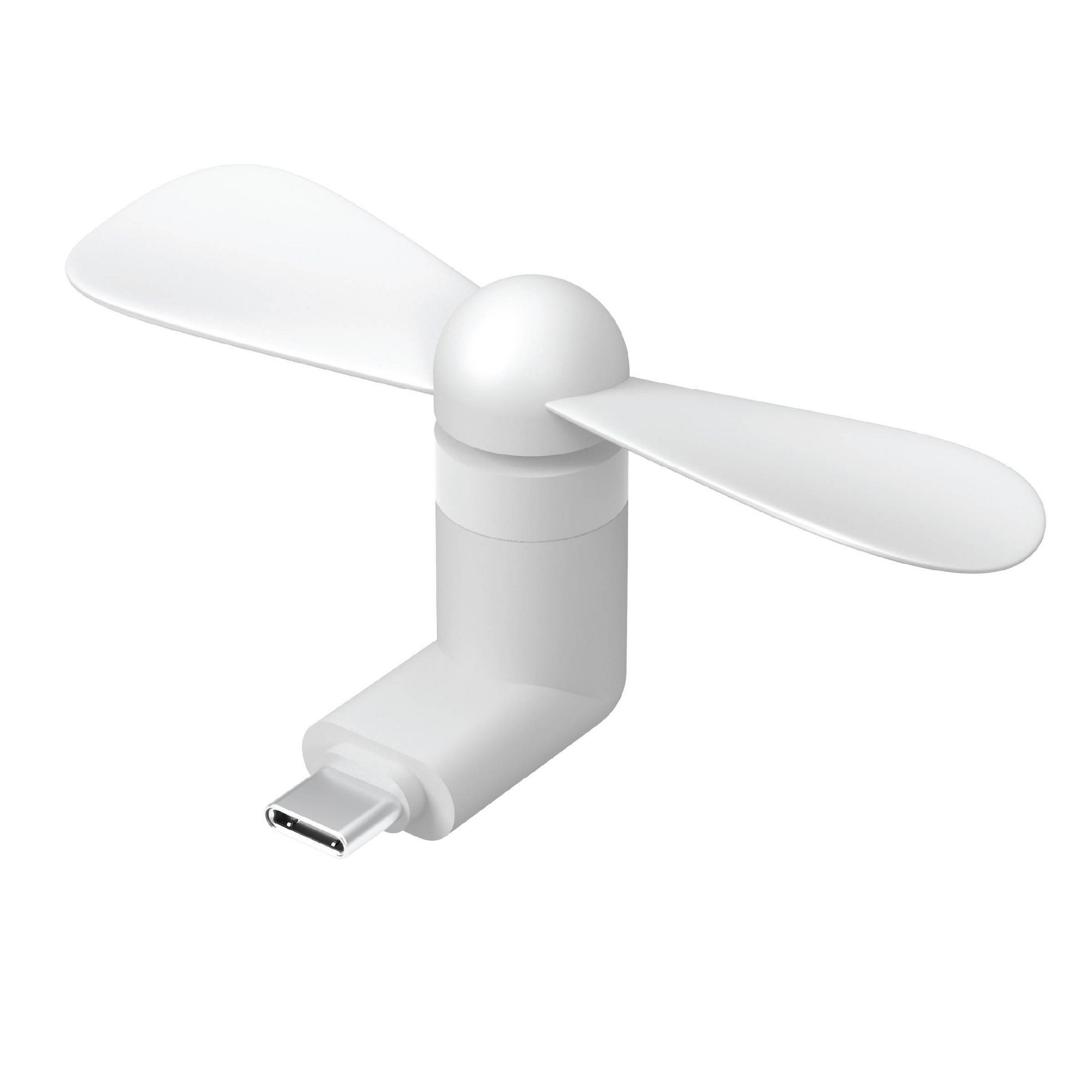 GEMS USB-C Phone Mini Fan - White